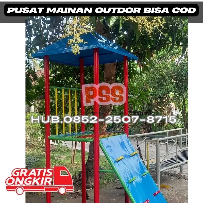 Gambar ayunan besi bulat besar Dan mainan playground Kec Tegallalang Gianyar