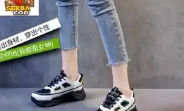 Sneakers Wanita Tali Korean Style 