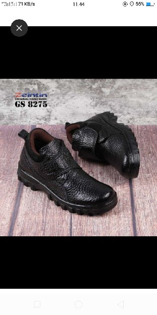 Sale!!!  Pantofel Boots Zeintin Pria