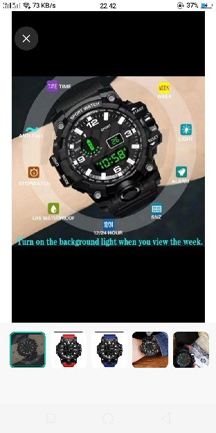 Jam Tangan Import Waterproof Pria