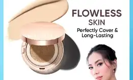 Skintific Cover All Perfect Air Cushion + Make Up Remover Balm High Coverage Poreless&Flawless Found