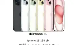 Kredit Iphone 15 128 Gb Murah Mudah Dan Cepat Dengan Kredivo