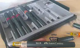 Pen Set Tehnical Drawing Faber Castell 