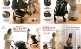 Stroller BABYDOES ROTEX 360"