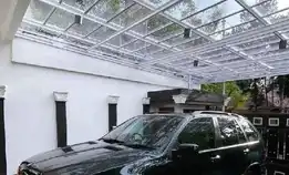 Canopy Solarflat Transparan 