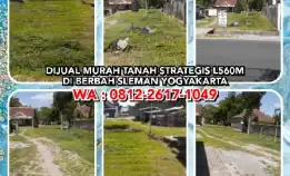 Tanah Dijual : Dijual Murah Tanah Strategis L560m² Di Berbah Sleman Yogyakartawa: 0812-2617-1049*