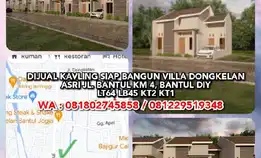 Dijual Kavling Siap Bangun Villa Dongkelan Asri Jl. Bantul Km 4, Bantul Diy. Lt64 Lb45 Kt2 Kt1