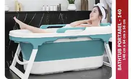 Bathtub Dewasa / Bathub Dewasa Portable / Bathub Adult / Bak Mandi Lipat / Bathtub Portable