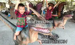 Patung Dinosaurus Kecil