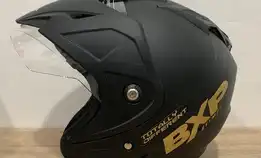 Helm Gl Polos Hitam Doff