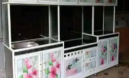 Lemari Dapur Jumbo Aluminium 