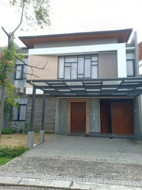 Rumah Modern Tropis Nyaman Cluster Premium Kbp Bandung Barat