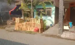 Rumah Kampung Hitung Tanah Candipari Porong Sidoarjo Shm 215jt Cash