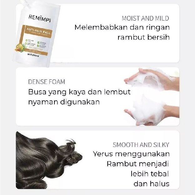 Auror Remimpi Shampo Penumbuh Rambut Cepat Anti Hair Fal Shampo Oil Control Anti Dandruff Membantu P