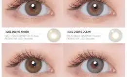 Murah Softlens Sisse Lens I Dol Desire Amber Gray / Euro Gray / Lime Green / Ocean Blue