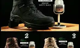 Sepatu Boots Safety Crocodile Armor