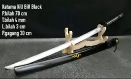 Katana Killbill Hitam