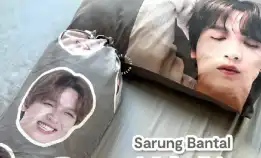 Sarung Bantal Guling Kpop Halu Full Print Bts Nct Seventeen Exo