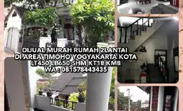 Dijual Murah Rumah 2lantai Di Area Timoho Yogyakarta Kota.Lt450 Lb650 Shm Kt18 Km8. Wa : 08157844343