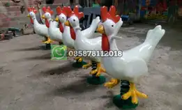 Patung  Ayam Taman