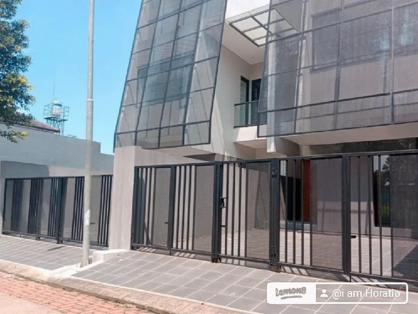 Rumah 2 Lantai Facade Kontemporer Modern Cluster Premium Setraduta Bandung