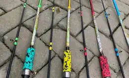 Joran Laut Murah Daido Fiber Solid Panjang 210 Maximum Drag 18 Kilo Cod