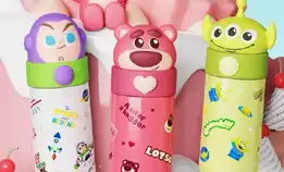 Sanrio/Toy Story Botol Minum Termos Stainless Anak Motif Karakter Kuromi/Cinnamoroll/Lotso/My Melody