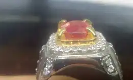 Natural Orange Sapphire 