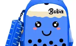 Ransel Anak Kulit Boba Ransel Anak Tebal Motif Boba