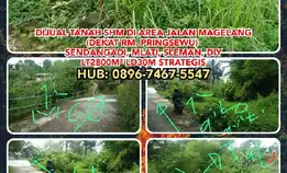 Tanah Dijual: Jual Murah Tanah Shm Di Area Jalan Magelang (Dekat Rm. Pringsewu) Mlati, Sleman, Diy