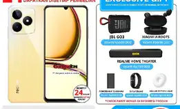 Realme C53 Nfc 12/128gb (6gb + 6gb Extended Ram) Garansi Resmi Realme