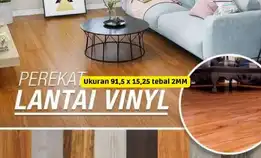 Lantai Vinyl Sticker / Stiker Motif Kayu / Lantai Vinyl Siap Pasang Vinyl Flooring Siap Pasang Stick