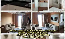 Dijual Murah / Disewakan Apartemen Sentul Tower A Di Bogor L47m² Kt2 Full Furnished. 081286929012 