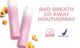 Bad Breath Go Away Mouthspray Peach - Mouth Spray Mulut Fresh Untuk Menghilangkan Bau Mulut [Bpom}