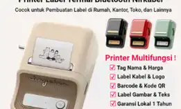 Printer Label Nirkabel