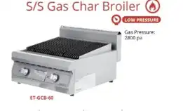 Promo Cuci Gudang Getra Gas Char Broiler Et-Gcb60 