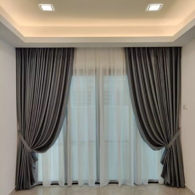 Jual Dan Pasang Gorden Rumah, Gorden Blackout, Korden Polos, Vitrase, Apartemen
