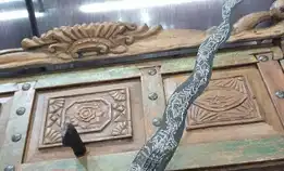 Keris Sabuk Inten Pamor Ron Genderu