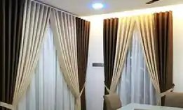 Menerima Pemasangan Untuk Gorden Wallpaper Vertikal Blind Horizontal Blind Roller Blind Kerei Kasa N