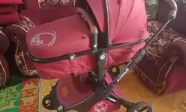 Stroller Babyelle S391 Avenue Red Made In Germany Masih Seperti Baru Jarang Di Pakai..