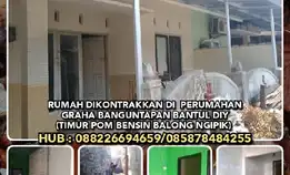 Rumah Dikontrakkan Di Banguntapan Bantul Diy. Perumahan Graha Banguntapan (Timur Pom Bensin Balong