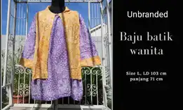 Blouse batik second