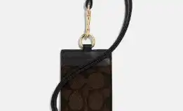 Coach Id Lanyard Collection Card Holder (F 65573)