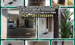 Dijual Segera Rumah Siap Huni Di Pedurungan Semarang. Lt495m² Lb±200 Shm Kt4 Km4.H:08122856495* Ruma