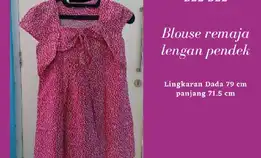 Atasan blouse wanita remaja second