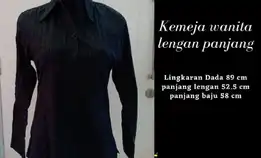 Kemeja Wanita Lengan Panjang.