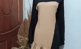 Dress Coklat 