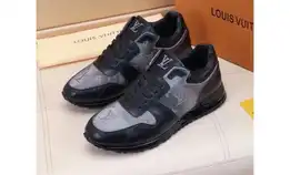 Sepatu Cowok Lv Louis Vuitton Sneakers Pria Men Shoes Run Away