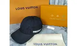 Topi Pria Louis Vuitton Lv 55302 Black Damier