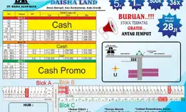 Hrga Mash Promo 28jt Buruan Segera Naik  Tanah Kavling Daisha Land Kedamean 